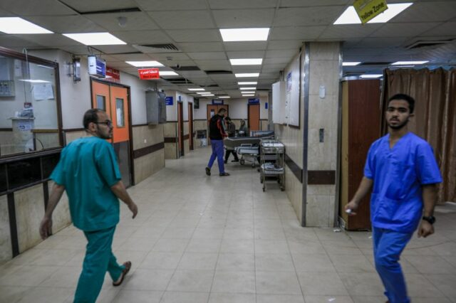 Médicos do Hospital dos Mártires de Al-Aqsa