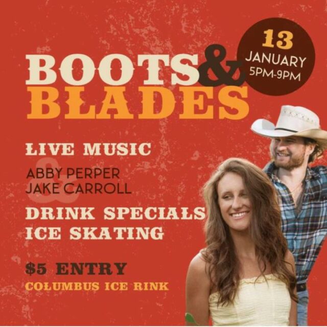 BOOTS & BLADES: pista de gelo local reúne música country ao vivo e patinação - WRBL