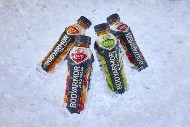 BodyArmor anunciou o lançamento do BodyArmor Zero Sugar, que estará disponível em quatro sabores.