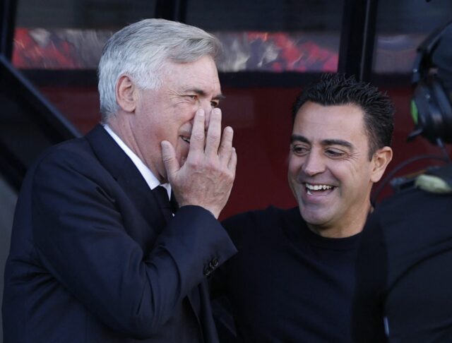 O técnico do Real Madrid, Carlo Ancelotti, apoia o Barcelona para “lutar por todos os títulos” em 2024