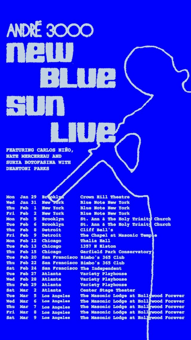 André 3000: Nova turnê ao vivo do Blue Sun