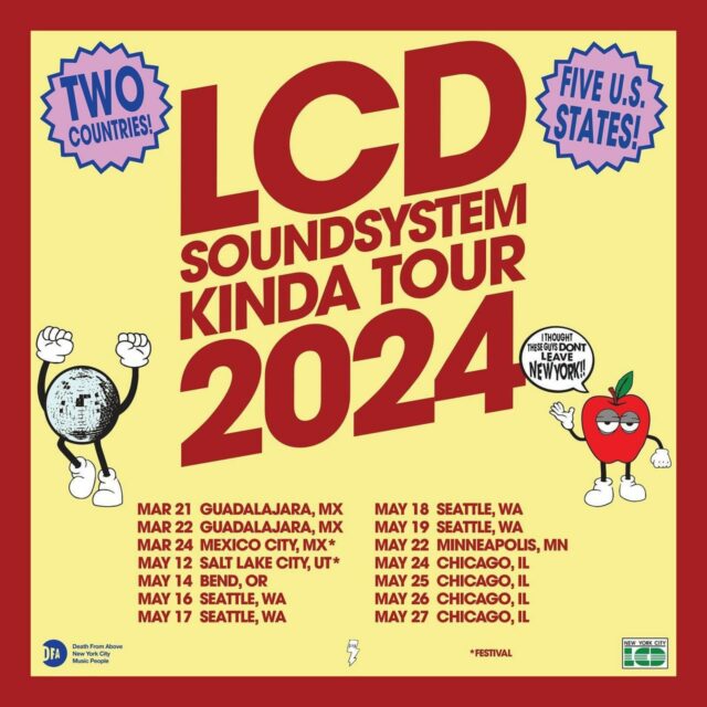 Sistema de som LCD: Kinda Tour 2024