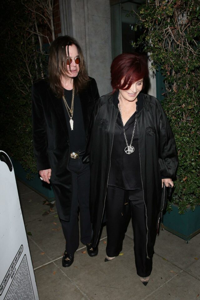 Sharon e Ozzy Osbourne