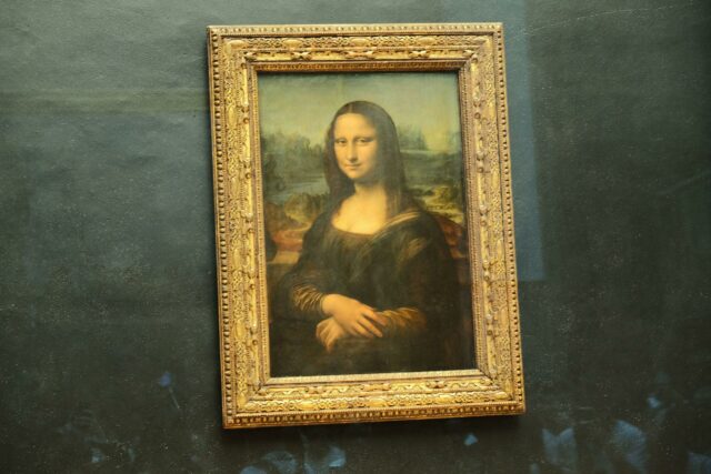 Mona Lisa no Museu do Louvre