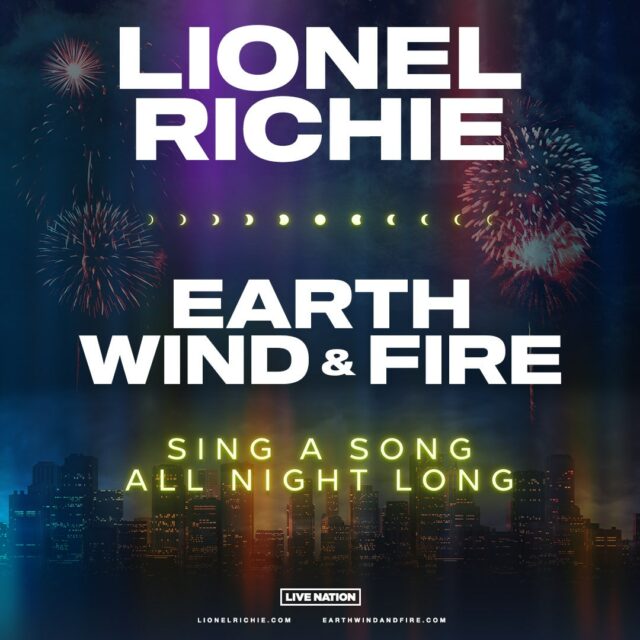 Lionel Richie e Earth, Wind & Fire anunciam datas da turnê de 2024