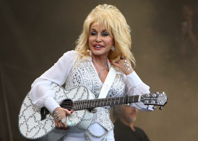 Dolly Parton no Festival de Glastonbury 2014