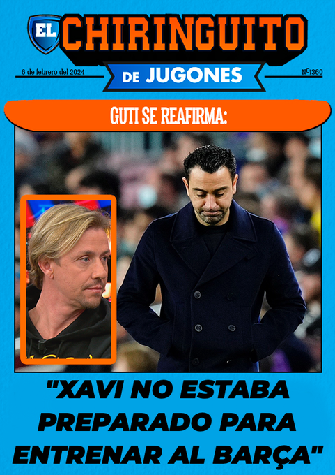 Críticas contundentes de Guti a Xavi: “Não existe mão negra e ele não estava preparado para treinar o Barça”