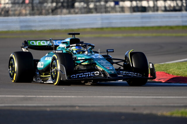 Shakedown de Alonso em Silverstone