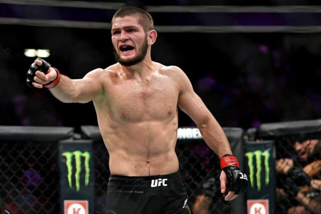 Na imagem, Khabib Nurmagomedov.