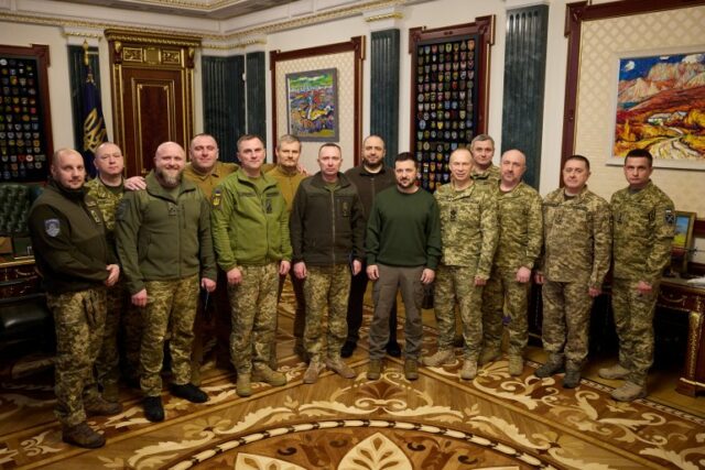 Novos comandantes Ucrânia