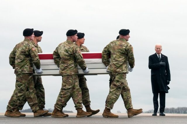 Soldados dos EUA mortos na Jordânia
