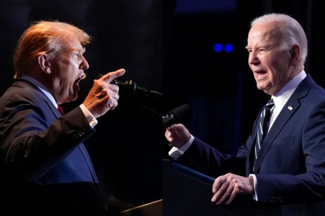 Donald Trump e Joe Biden