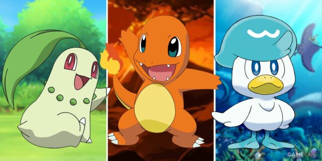 Pokémon: o trio inicial de cada geração, classificado