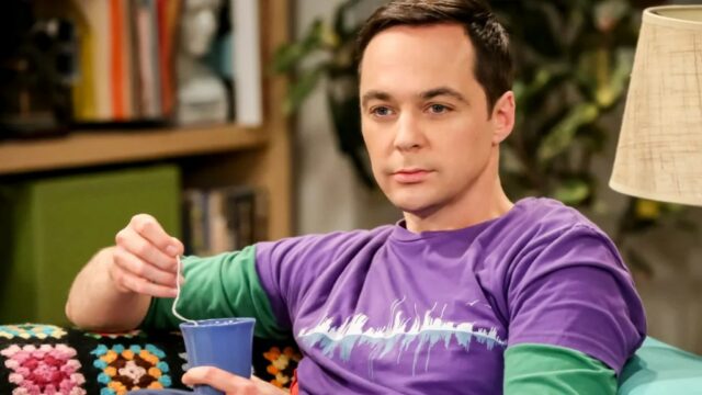 Jim Parsons como Sheldon Cooper em A Teoria do Big Bang
