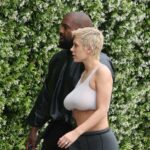 Kanye West e sua esposa Bianca Censori