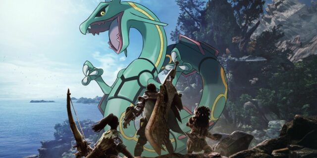 Fã de Pokémon projeta versão Monster Hunter de Rayquaza, com conjunto de armadura