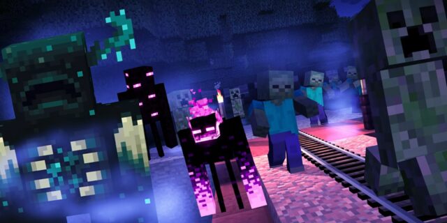 Mobs hostis mais assustadores do Minecraft