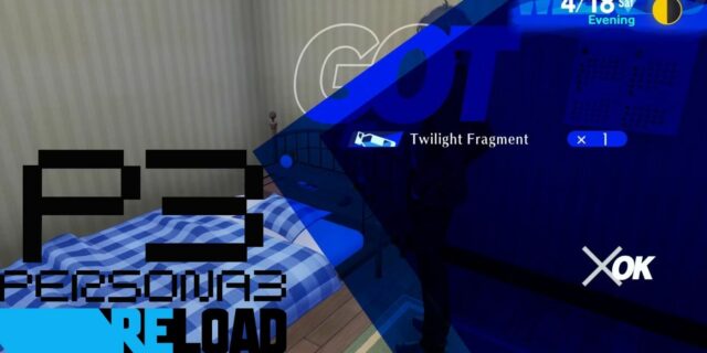 Os fragmentos de Crepúsculo do Persona 3 Reload têm um alcance maior que o Tártaro