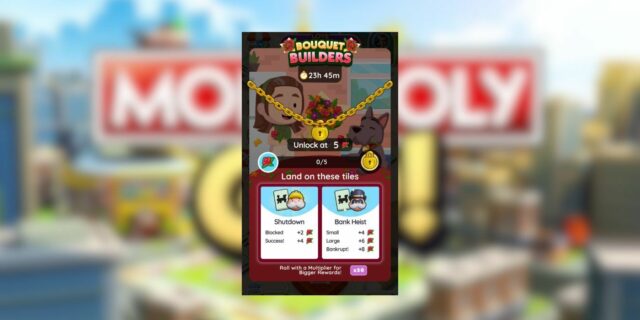 Monopoly GO: todas as recompensas e marcos do Bouquet Builders