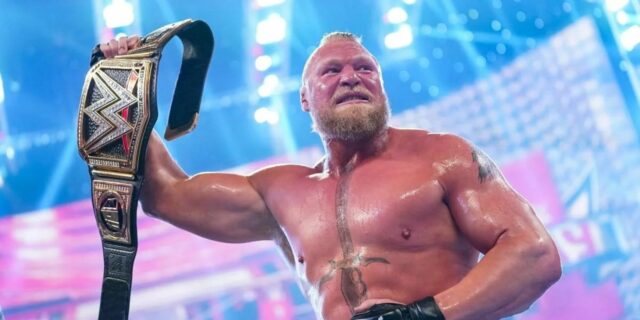 WWE 2K24 remove Brock Lesnar da capa de 40 anos da WrestleMania