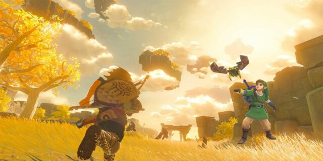 Zelda: TOTK e BOTW negligenciaram um pedaço estranho da tradição da espada Skyward