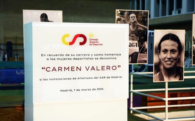 Carmen Valero já dá nome ao berço dos campeões espanhóis