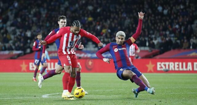 A pulsação múltipla do Atleti-Barça... com João Félix ao fundo