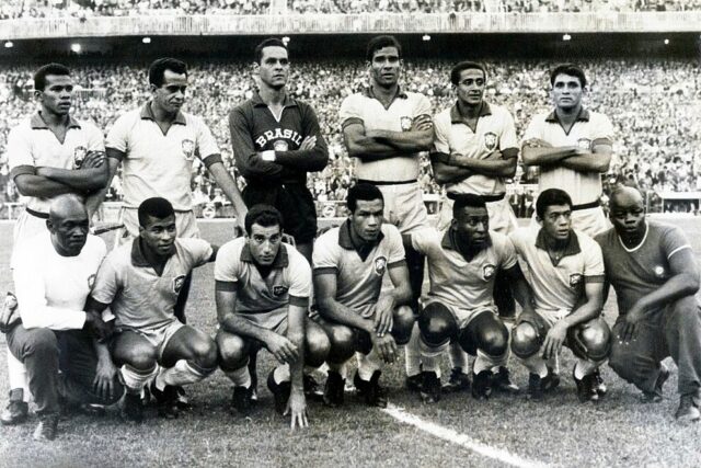 O Brasil já jogou no Bernabéu... contra o Atlético de Madrid