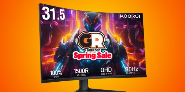 Amazon Spring Sale tem este monitor de jogos de 32 polegadas e 170 Hz com preço baixo recorde