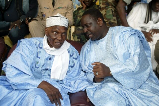 Abdoulaye Wade e Macky Sall em 2007