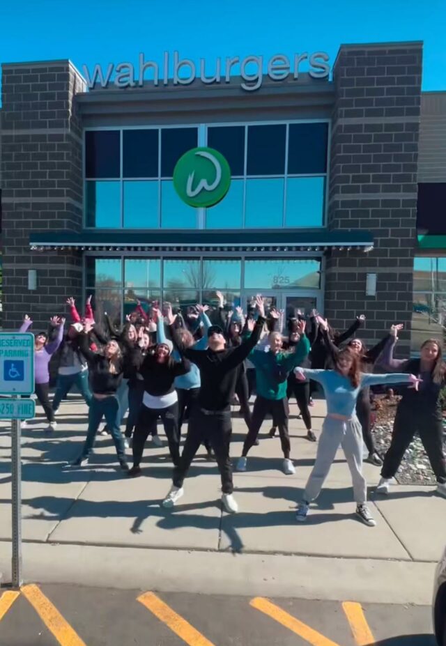 Flash mob de Donnie Wahlberg