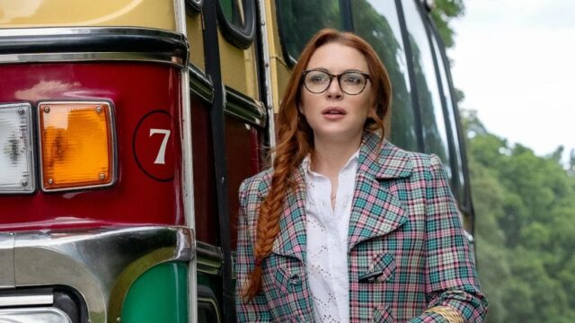 Maddie (Lindsay Lohan) na comédia romântica da Netflix 