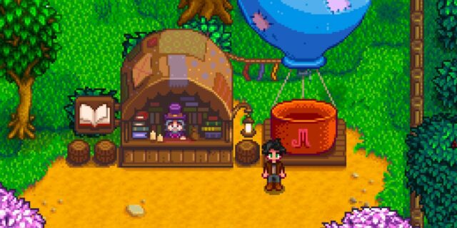 Onde encontrar o vendedor de livros em Stardew Valley