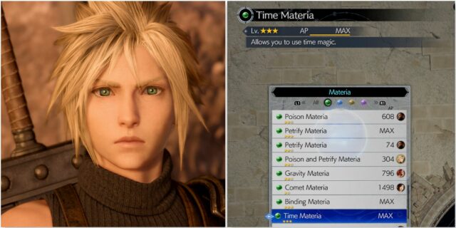 Melhor matéria mágica em Final Fantasy 7 Rebirth