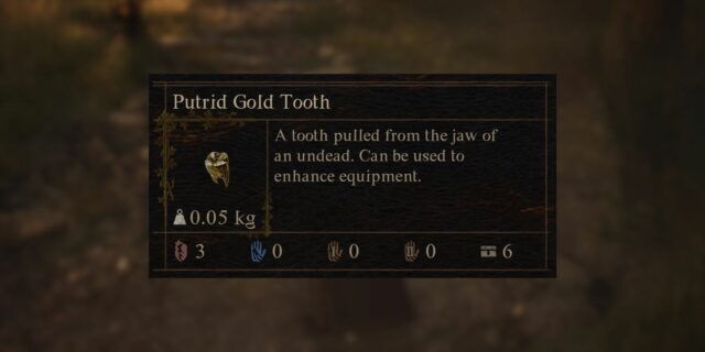 Dragon's Dogma 2: localização do dente de ouro pútrido