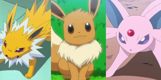 Pokémon Sleep: todas as evoluções do Eevee classificadas da pior para a melhor