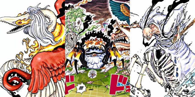 One Piece: Oda confirma que os cinco anciões não são usuários de Akuma no Mi