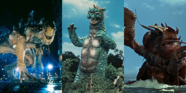 Os monstros mais fracos dos filmes de Godzilla