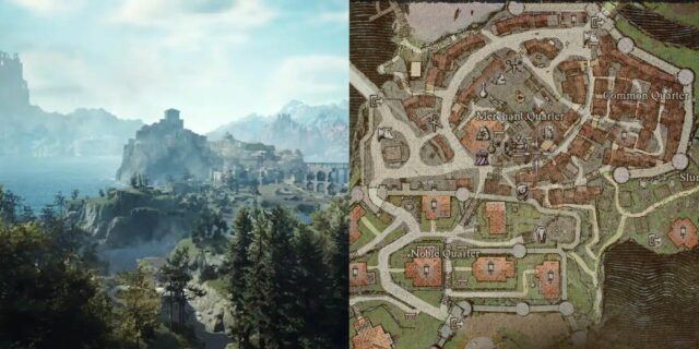 O que significam os ícones do mapa em Dragon's Dogma 2