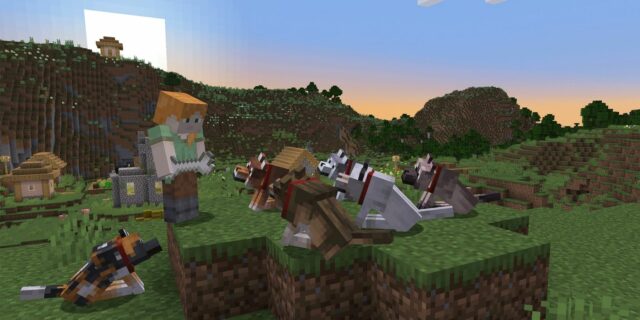 Imagem do Minecraft mostra inspirações da vida real para todas as novas variantes do Wolf