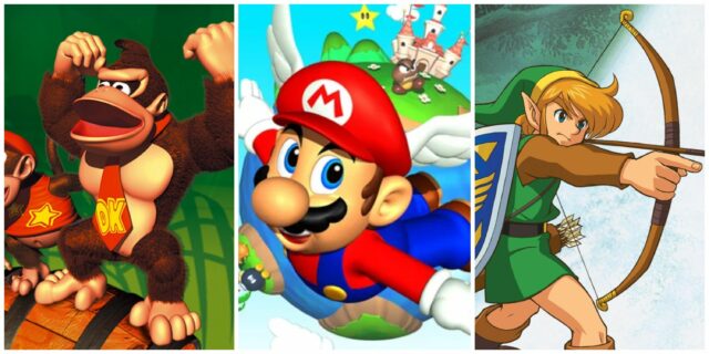 Os melhores jogos da Nintendo de 1990 a 1999