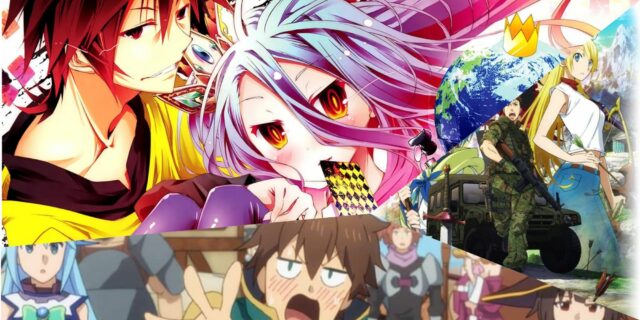 Melhor Anime Isekai como No Game No Life