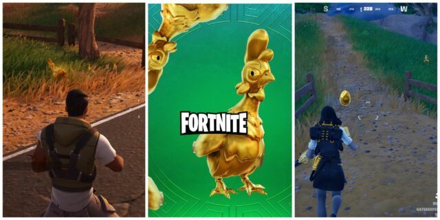 Como Encontrar Galinhas Douradas em Fortnite