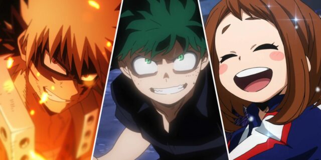 Idades, alturas e aniversários dos personagens MHA