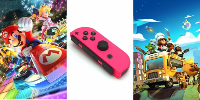 Os melhores jogos de switch multijogador local para jogar com um único Joy-Con