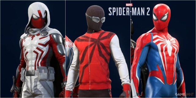 Todos os trajes do Homem-Aranha 2
