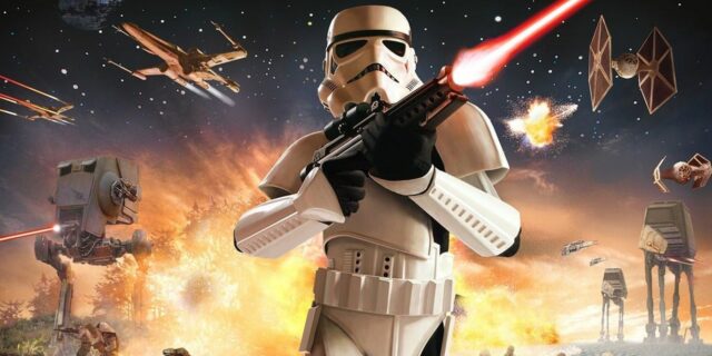 A coleção Star Wars Battlefront Classic está entre uma rocha e um lugar difícil