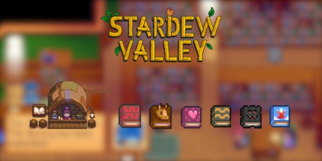 Como encontrar todos os 19 livros de poder em Stardew Valley 1.6