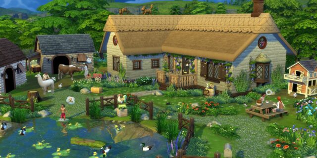 The Sims 4 Player mostra incrível construção de castelo