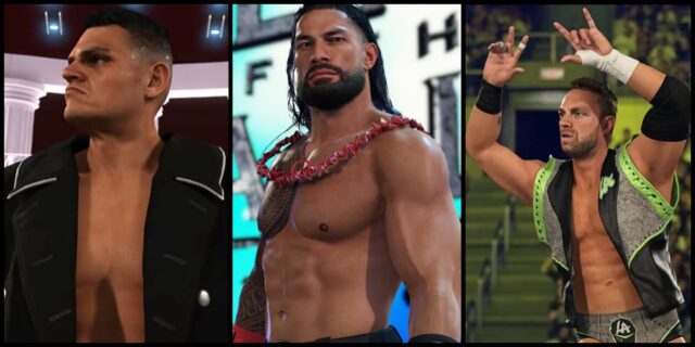 Melhores lutadores masculinos da WWE 2K24